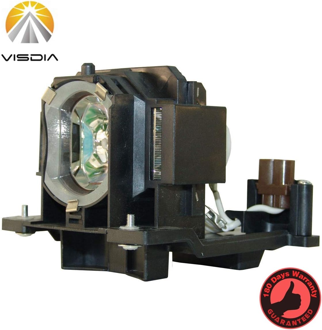 DT01091 Replacement Projector Lamp with Housing for HITACHI CP-AW100N CP-D10 CP-DW10 CP-DW10N ED-AW100N ED-AW110N ED-D10N ED-D11N HCP-Q3 HCP-Q3W Projectors by Visdia