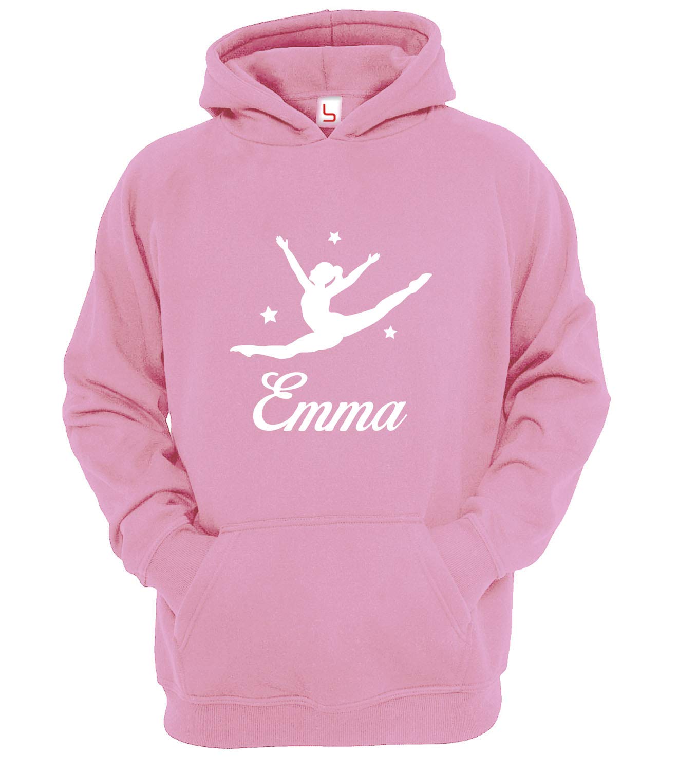 beyondsomePersonalised Girl's Split Jump Dance Gymnastics Hoodie