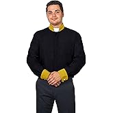 FOR HIS SERVICE Clergy Shirts for Men - Full Sleeves - Included Tab Collar