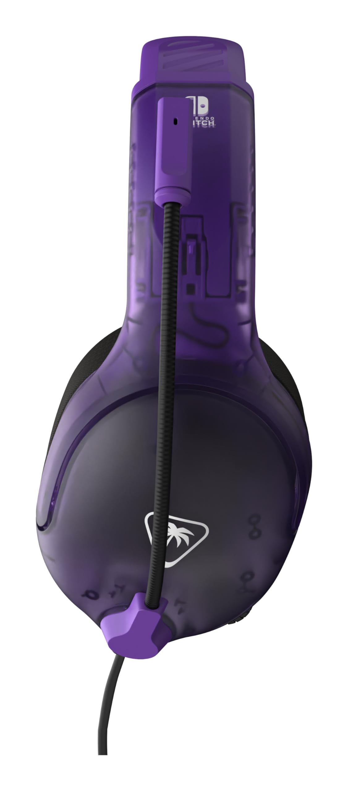 Turtle Beach Airlite Fit Ghost Lila Wired Gaming Headset Offiziell Lizenziert für Nintendo Switch, Lite und OLED – Flip-to-Mute Mic, Over-Ear Premium Komfort 2