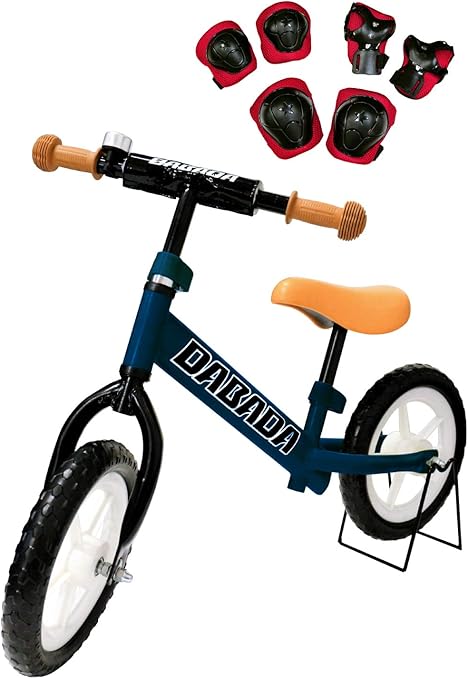 Amazon Dabada ダバダ ランバイク ペダルなし自転車 子供用 スタンド付き バランス 2歳 5歳 Blue ペダルなし自転車 おもちゃ