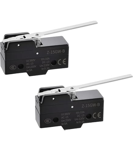 Amazon.com: uxcell AZ-7141 SPDT 1NO+1NC Roller Plunger Type Micro