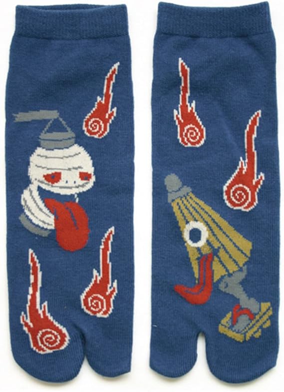 Tabi-Socken Für Herren - Flip-Flop Socken Mit Geteiltem Zehenbereich 6er-Pack