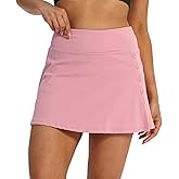 Blaosn Womens Mini Tennis Skirt Workout Athletic Golf Short Pencil Skirts Skort with Pockets Slit Cute Clothes Summer
