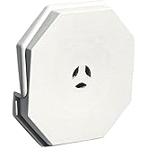 Builders Edge 130110006123 Surface Block 123, White