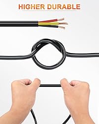 NAOEVO 16 Gauge Wire 3 Conductor Electrical