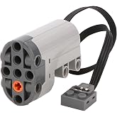 Servo Motor Compatible with LEGO Bricks, Building Block Parts for MOC DIY