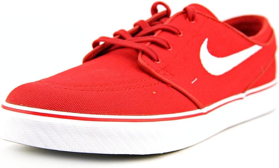 Nike Men S Zoom Stefan Janoski Canvas Varsity Red White Black Ankle High Skateboarding Shoe 11m Amazon Co Uk Shoes Bags