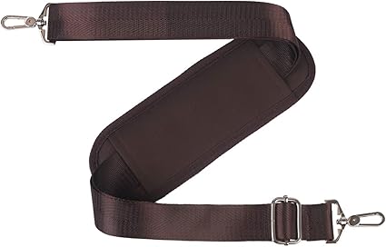 Amazon Co Jp 150ショルダーベルト 肩パッド ショルダーストラップ スペア 交換用 肩掛け 滑り止め付き ひも Pc バッグ カメラケース ビジネスバッグ スポーツバッグ ショルダーバッグ ギターバッグなど ブラウン パソコン 周辺機器