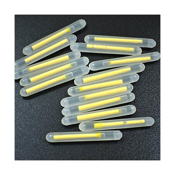 Gracefulvara-15Pcs-Mini-Fishing-Fluorescent-Lightstick-Night-Float-Dark-Glow-Stick
