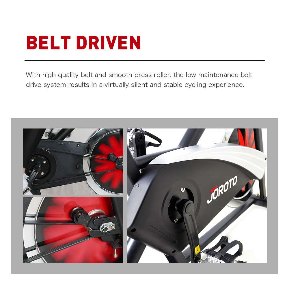 exercise bike belt drive magnetic resistance
