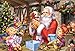 Vermont Christmas Company Santa & Friends Kid's Jigsaw Puzzle 100 Piece, Large Pieces Perfect for Kids and Seniors