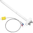 K-Type Thermocouple Block Ceramic Kiln Insulator Kiln Probe Measuring Temperature 32 to 2372 °F(0 to 1300 °C) 3.3 FT Wire Ext