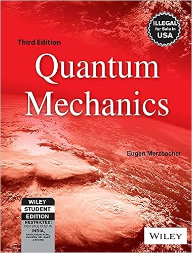Amazon Com Quantum Mechanics 9788126533176 Eugen Merzbacher Books