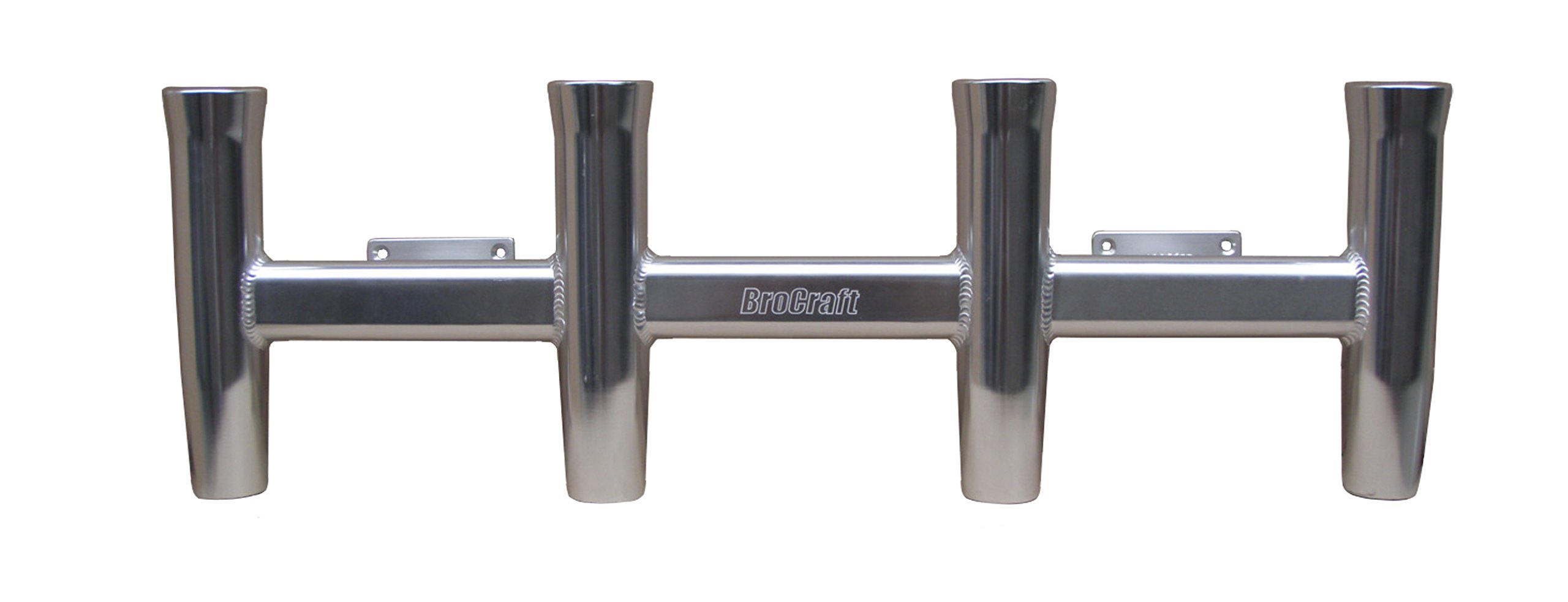 Brocraft Aluminum Wall Mounted 4 Pole Rocket Launcher/Boat Rod Holders