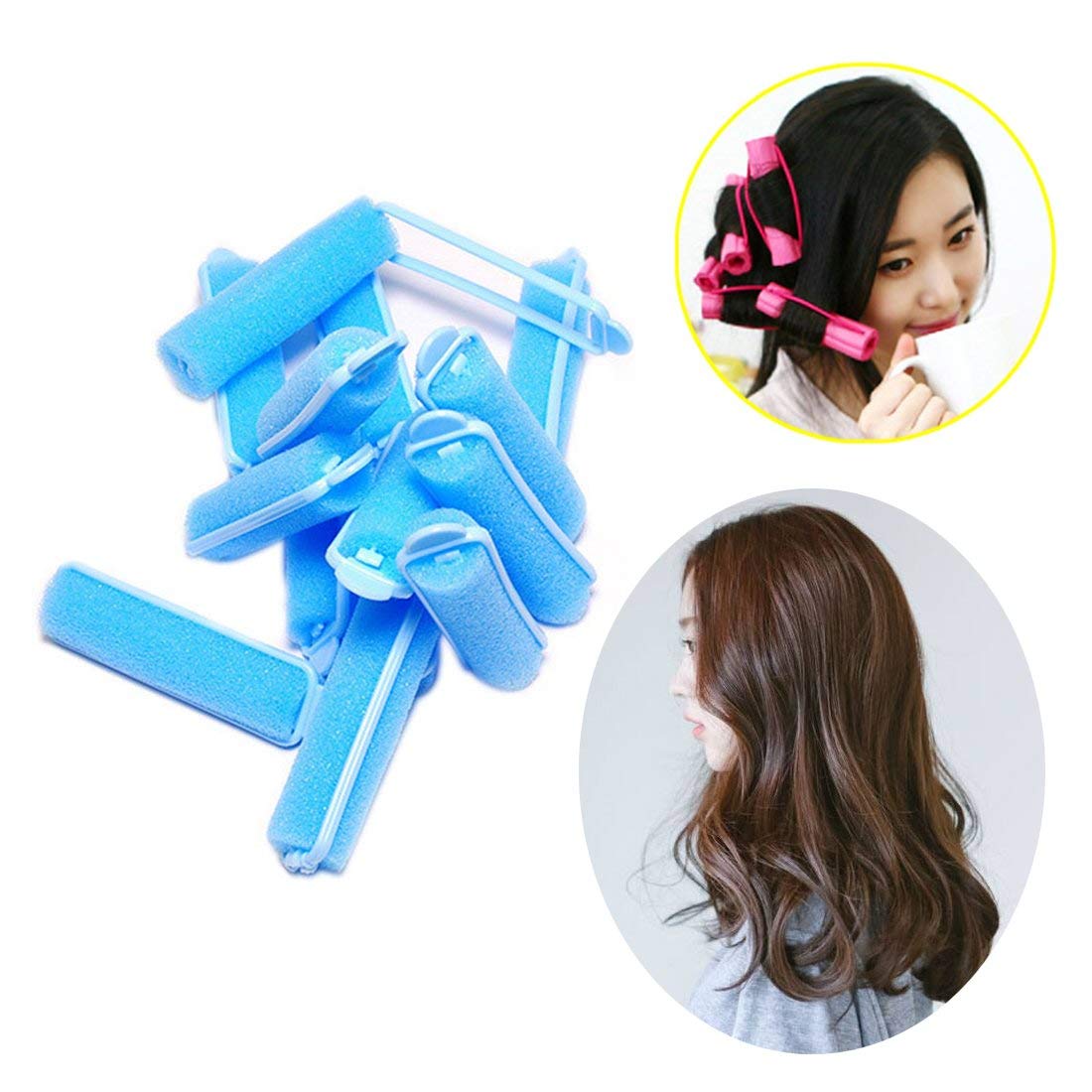 1e Way Hairdressing Diy Soft Sponge Hair Roller Pro Salon