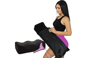 BOMBSHELL BOOTY PILLOW BBL Pillow After Surgery for Sitting – Brazilian Butt Lift Pillow Lifting Cushion for Recovery, Home, Driving & Office Chair Use, BBL Surgery Essentials & Post Surgery Supplies (Black)