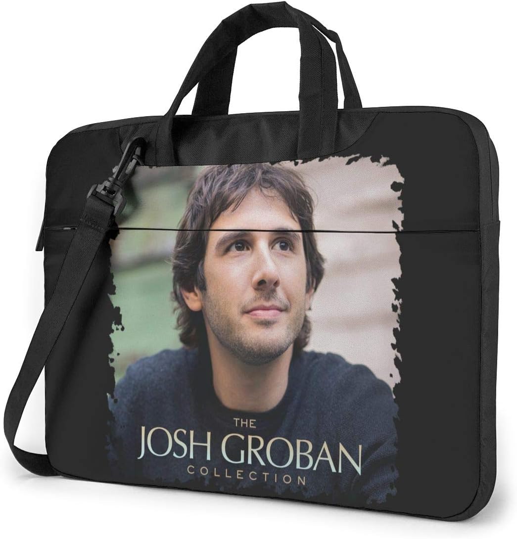 JuaoHuan Josh Groban Laptop Shoulder Messenger Bag Case Briefcase Sleeve for 13 Inch 14 Inch 15.6 Inch Laptop Case 13 Inch