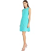 Donna Morgan Womens Sleeveless Dress with Banding Details | Short Dress for Women
