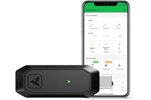 VIVOSUN GrowHub Controller E25 for Grow Tent Cooling Ventilation Lighting, Supports Smart Grow System Devices, Easy to Install & Use, WiFi App Controllable, Expansion Port for E42/E42A