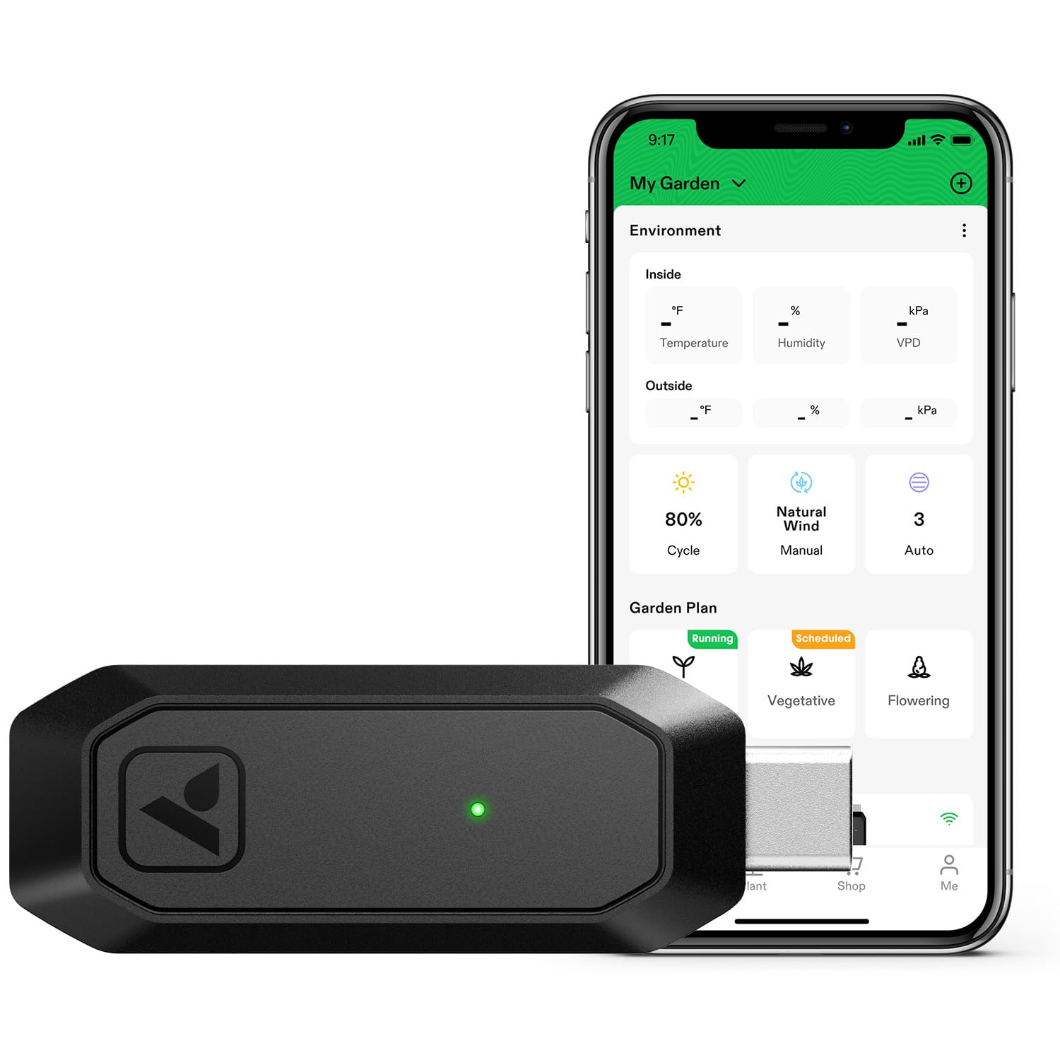 Photo 1 of VIVOSUN GrowHub Controller E25 for Grow Tent Cooling Ventilation Lighting, Supports Smart Grow System Devices, Easy to Install & Use, WiFi App Controllable, Expansion Port for E42/E42A