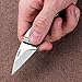 Knife Money Clip - Pocket Folding Knife - EDC Fold Knives Classic Stainless Steel Blade with Metal Clip on Handle - Best Mini Knife - Grand Way - Birthday Christmas Gifts for Men and Women 6662 PC