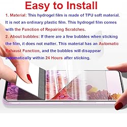 YiiLoxo Hydrogel Film Screen Protector Compatible