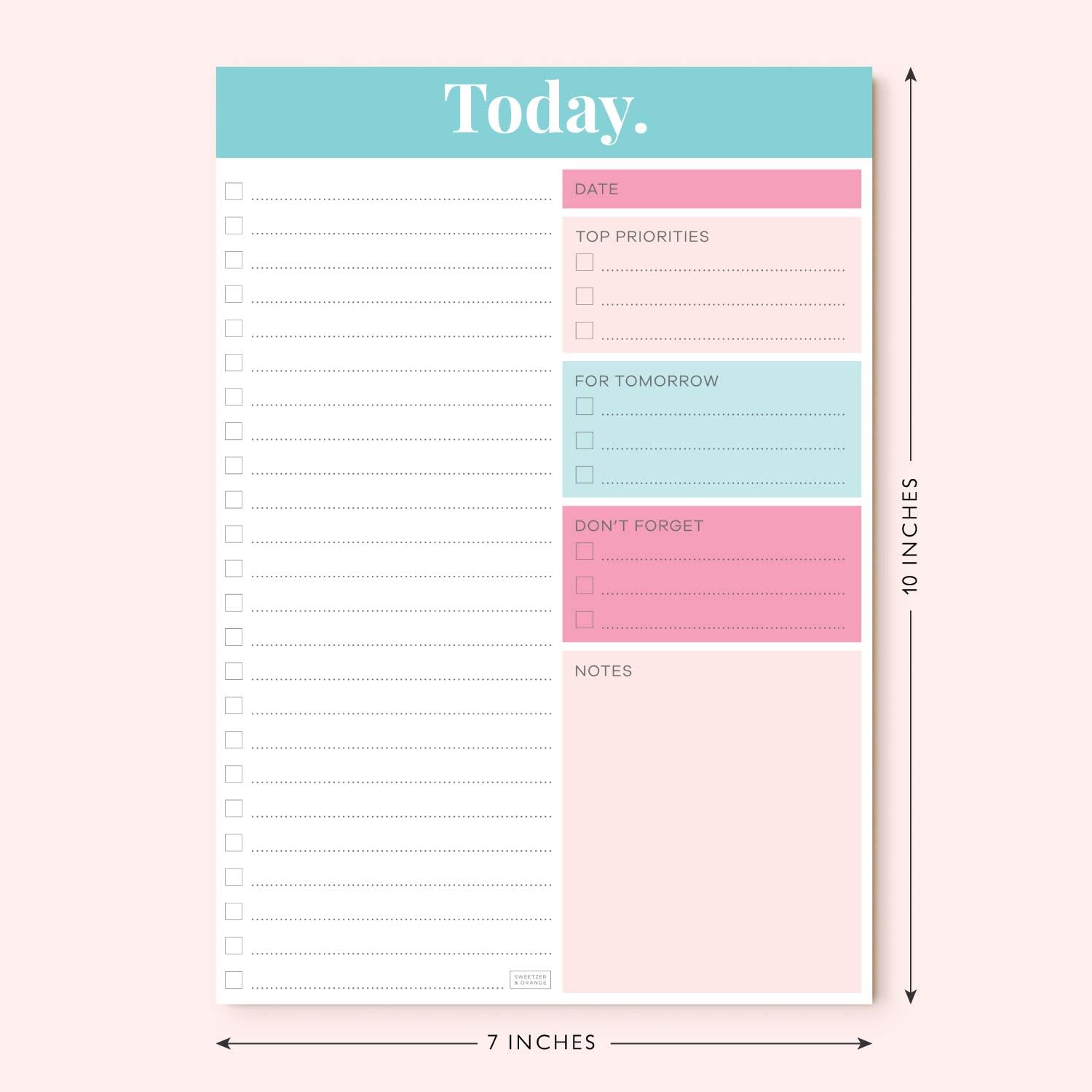Sweetzer & Orange Daily Planner 2026 - Image 3
