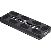 100mm Quick Release Plate, Universal Camera QR Plate,Quick Shoe Plates Fits Arca Swiss Standard Clamp for DSLR Camera Tripod Ballhead