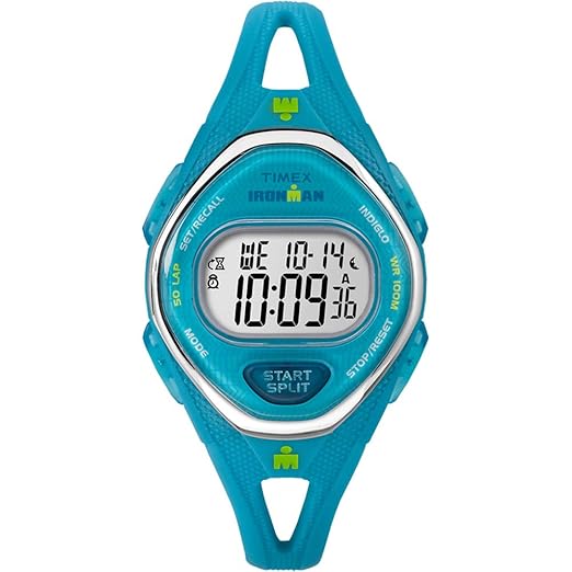 Timex Mid-Size Ironman Sleek 50 Silicone Strap Watch