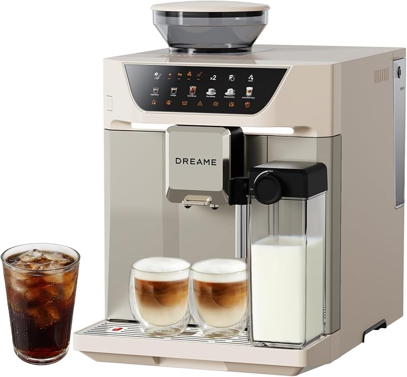 Ecceluxe Master, Cafetera Espresso Automática, Cold Brew 1 Toque
