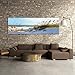 youkuart canvas Wall Art sea beach Stretched and Framed Ready to Hang, Canvas Art for Home Decoration xm014