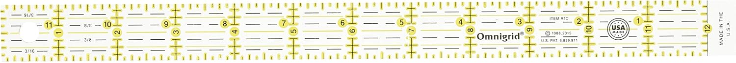 Omnigrid Quilter's Ruler, 1