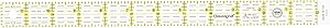 Omnigrid Quilter's Ruler, 1