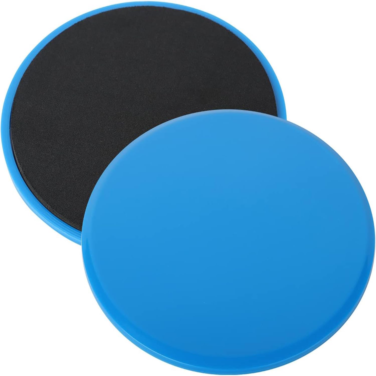 BOBOZHONG Exercise Slider,Core Sliders Double Sided Gliding Discs Sliding Discs Gym Home Fitness Equipment for Use on Carpet Hardwood Floors(Blue)