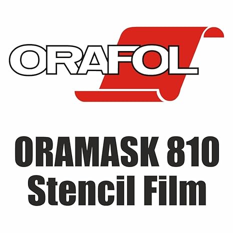 (5,15€/m²) Airbrush Schablonenfolie Maskierfolie Folie ORAMASK 810 5m x Breite nach Wahl (31cm x 500cm)