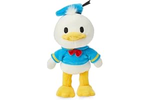 Disney Store Official Donald Duck nuiMOs Plushie - Soft Plush with Embroidered Features, Poseable Hands & Turning Head, Magnetic Hands for Holding, 6 Inches, Dress Up with nuiMOs Outfits