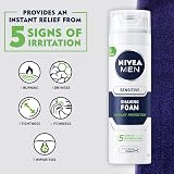 NIVEA MEN Sensitive Shaving Foam 6 x 200ml – Chamomile Witch Hazel 0% Alcohol view 2