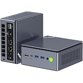 GMKtec M7 Ultra Gaming Mini PC AMD Ryzen 7 PRO 6850U (4.70GHz) | Desktop Mini Computers Office Home, Dual NIC LAN 2.5GbE, Triple 4K Display, WiFi 6, USB4, BT5.2, DP, HDMI 2.0