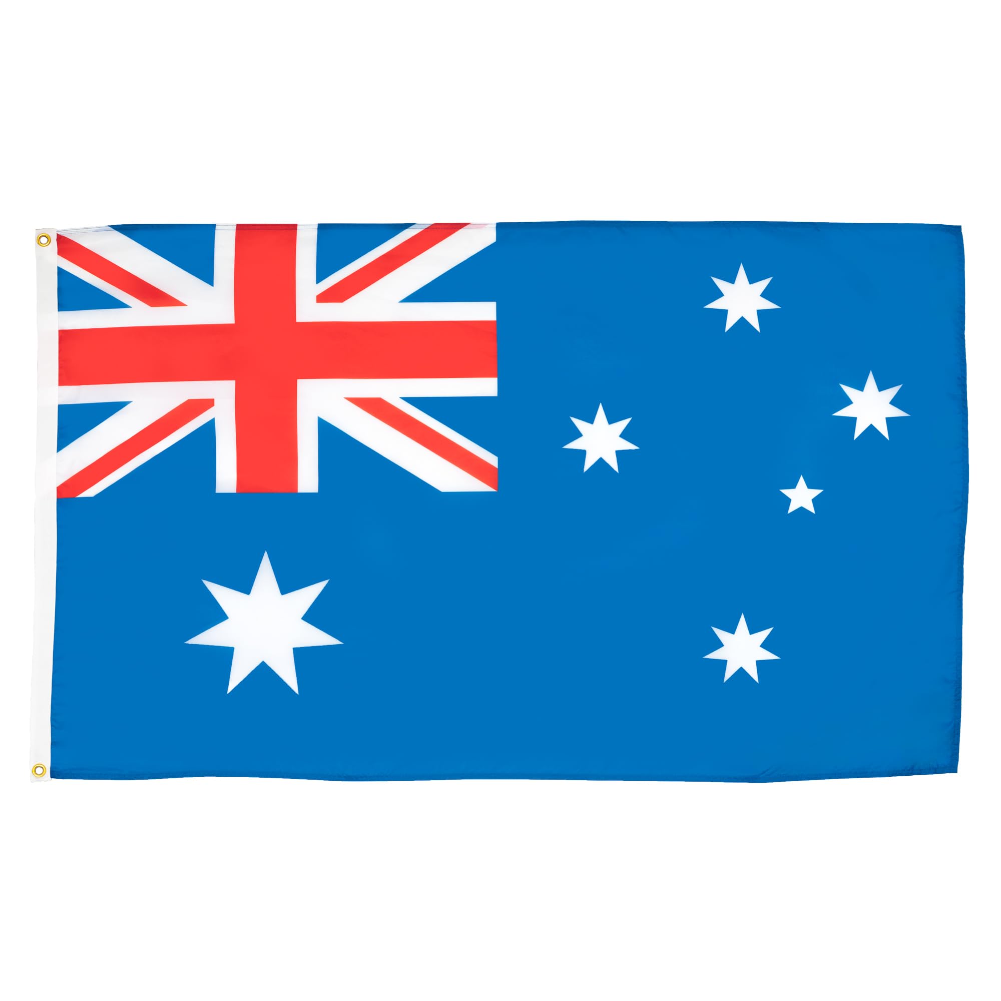 AZ FLAG - Australia Flag - 2x3 Ft - 100D Polyester Australian Banner with Two Metal Grommets - Fade Resistant - Vivid Colors - 2' x 3' Feet - 90x60 Cm — image 1