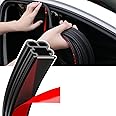 UZZH 32.8Ft Car Door Seal, Double Layer Thickened Rubber Automotive Weather Stripping, Self Adhesive Auto Door Soundproofing Weatherstrip, Universal Door, Hoods, Windows Seal Strip for Car,Truck,SUV