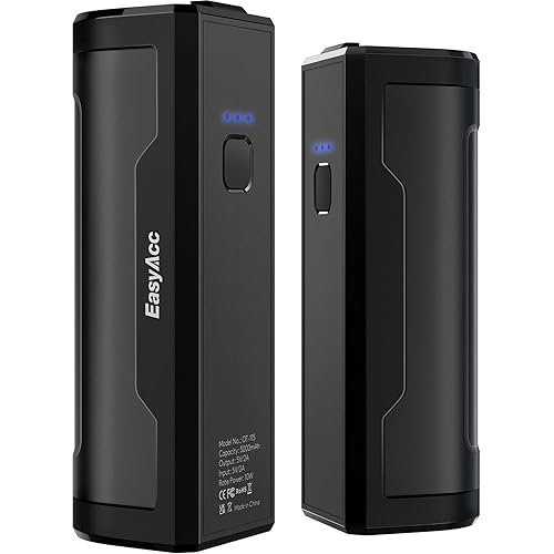 Magnetic Hand Warmers 10000mAh,EasyAcc Reusable Hand Warmers Rechargeable Electric 3 Levels,20H Pocket Warmers to Relieve Raynaud's Pain,Tech Gifts for Men Golf Hiking UL&UKCA Certified OT115