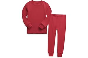 VAENAIT BABY VAENAIT 6M-12Y Toddler Toddler Kids Toddler Girls Boys Soft Comfy Modal Tencel Solid Raglan Sleepwear Pajamas Pjs 2pcs Set