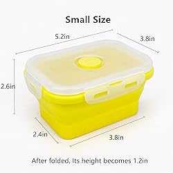 CCyanzi 3piece Collapsible Food Storage Containers