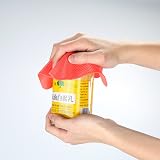 Otstar Jar Opener and Bottle Opener with Silicone Gripper Red Black view 5