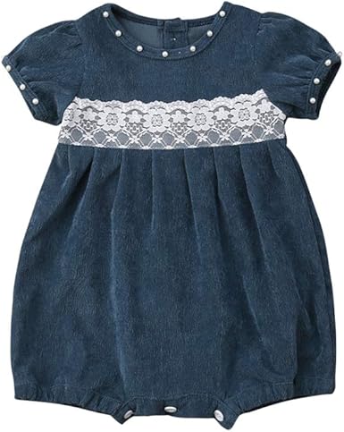 girls velvet romper