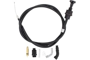 MOTOKU Choke Cable and Starter Valve Plunger Kit for Honda TRX350 Rancher 350 ATV 2000-2006