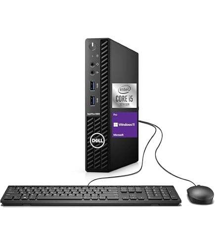 Amazon.com: Dell Optiplex 3070 Micro PC | Windows 11 Pro | Intel