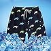 Men's Printing Quick Dry Beach Shorts Swim Trunk, Style 01, XL(waist:33