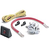 WARN 62132 Power Interrupt Kit with Battery Lead, Hardware, Solenoid, Switch and Wiring